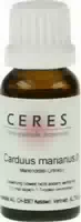 Ceres Carduus Marianus Urtinktur 20 Ml Tropfen