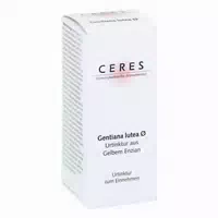 Ceres Gentiana Lutea Urtinktur 20 Ml
