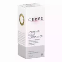 Ceres Johanniskraut Hypericum Kombination Tropfen 20 Ml
