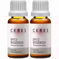 Ceres Spitzwegerich Plantago Lanceolata Extrakt Tropfen