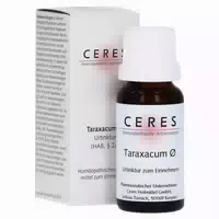 Ceres Taraxacum Urtinktur 20 Ml Tropfen