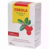 Cerola Vitamin C Taler Grandel 60 St