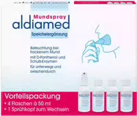Aldiamed Mundgel & Aldiamed Mundspray zur Speichelergänzung