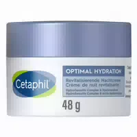 Cetaphil Optimal Hydration Revitalisierende Nachtcreme, Feuchtigkeitsarme, Müde Haut