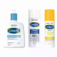 Cetaphil Pflegeset Mit 10 % Urea: Reinigung & Uv Schutz