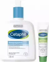 Cetaphil Reinigungslotion 236 ml Gratis Feuchtigkeitscreme 14 g