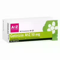 Cetirizin Abz 10 Mg Filmtabletten