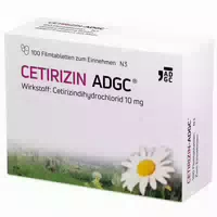 Cetirizin Adgc 100 st Filmtabletten