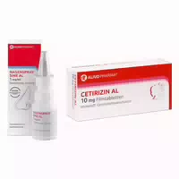 Cetirizin Al 10 mg Tabletten & Sine Al 1 mg ml Nasenspray