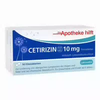 Cetirizin Fair Med Healthcare 10 Mg Filmtabletten Gehe