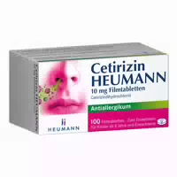 Cetirizin Heumann 10mg 100 St Filmtabletten