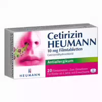 Heumann Cetirizin 10 mg Filmtabletten 20 st