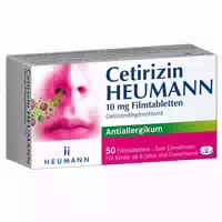 Heumann Cetirizin 10 mg Filmtabletten 10 st