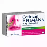 Heumann Cetirizin 10 mg Filmtabletten 50 st