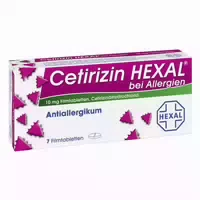 Cetirizin Hexal 7 Filmtabletten bei Allergien