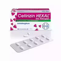 Cetirizin Hexal Allergietabletten 100 St