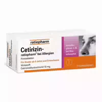 Cetirizin Ratiopharm 10 Mg 7 St Filmtabletten