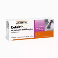 Cetirizin Ratiopharm 10 Mg Allergietabletten 20 St