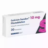 Cetirizin Sandoz 10mg Tabletten