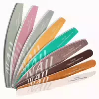 Nagelfeile Set 9 Teilig Profi für Gelnägel Acrylnägel Naturn 1 st