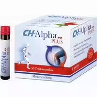 Ch Alpha Plus Gelenk Kollagen Trinkampullen für Gesunde Gelenke und Knorpel mit Hagebuttenextrakt und Vitamin C