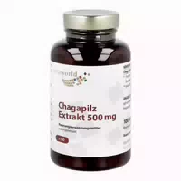 Chaga Pilz Extrakt 500 mg Kapseln 100 st