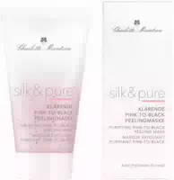 Charlotte Meentzen, Silk & Pure Klärende Pink To Black Peelingmaske 50 ml