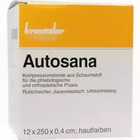 Autosana 12cmx2,5mx0,4cm Hautf Binden 1 st Binden