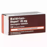 Baldrian Dispert 45 Mg Überzogene Tabletten 100 St