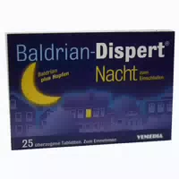 Baldrian Dispert Nacht Zum Einschlafen 25 St Überzogene Tabletten
