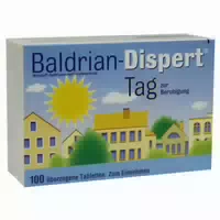 Baldrian Dispert Tag Überzogene Tablette 100 St