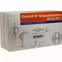 Calcivit D 600mg 400 I E 120 st Brausetabletten