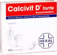 Calcivit D Forte 1000mg 880 I E 100 St Brausetabletten