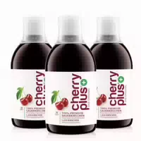 Cherry Plus Montmorency Sauerkirsch Konzentrat 3x500 Ml Konzentrat