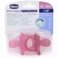 Chicco Gommotto Silikon Rosa 16 36 Monate 2 Stück Chicco