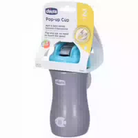 Chicco Pop Up Becher 2y Blau Chicco