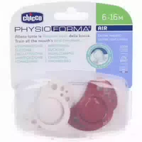 Chicco Schnuller Air Rot Silikon 6 16 Monate 2 Stück Chicco