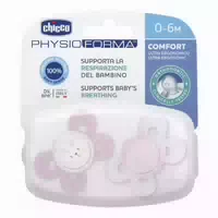 Chicco Schnuller Comfort Mädchen Silikon 2 6 Monate 2 Stück Chicco