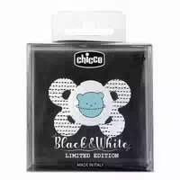 Chicco Schnuller Comfort Schwarz&weiß Silikon 0 6 Monate Chicco