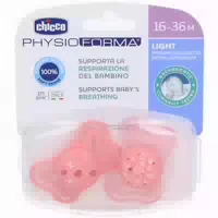 Chicco Schnuller Light Rosa Silikon 16 36m 2 Stück Chicco