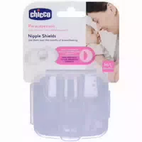 Chicco Silikonschutz für die Brustwarzen Large Chicco