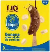 Chiquita Banana Choc Style & Cookies Stiel Eis