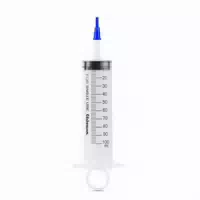 Chirana Katheterspritze Mit Blauem Luer Adapter