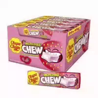 Chupa Chups Incredible Chew Kaubonbon Erdbeergeschmack