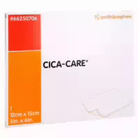 Cica Care 12x15 cm Dünne Silikongelplatte zur Narbenbehandlung