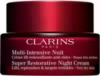 Clarins Multi Intensive Nuit Crème Peaux Très Sèches