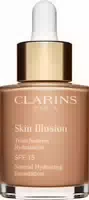 Clarins Skin Illusion Teint Naturel Hydratation Spf 15 30 ml Amber 112