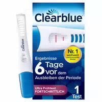 Clearblue Schwangerschaftstest 6 Tage Vorher 2 Hormone 1 Stück