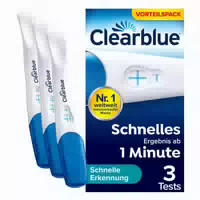 Clearblue Schwangerschaftstest Schnelle Erkennung 3 st