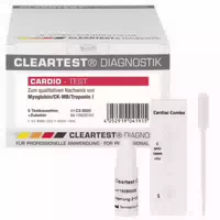 Cleartest Cardio Myoglobin Ck Mb Troponin I Schnelltest Herzinfarkt Diagnostik